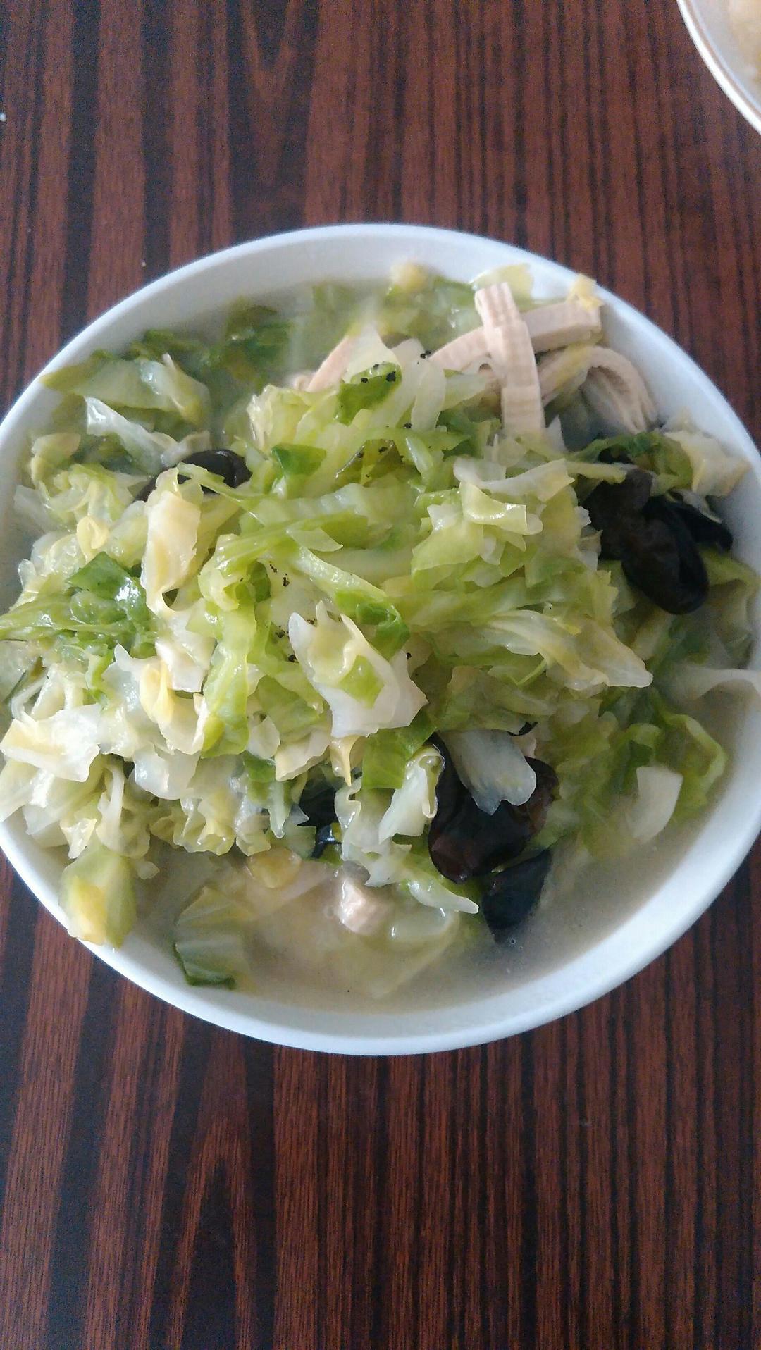 菜头炒豆片的做法