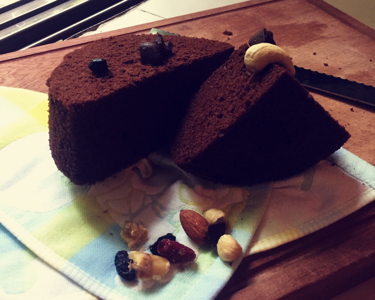 日式巧克力海绵蛋糕6寸的做法