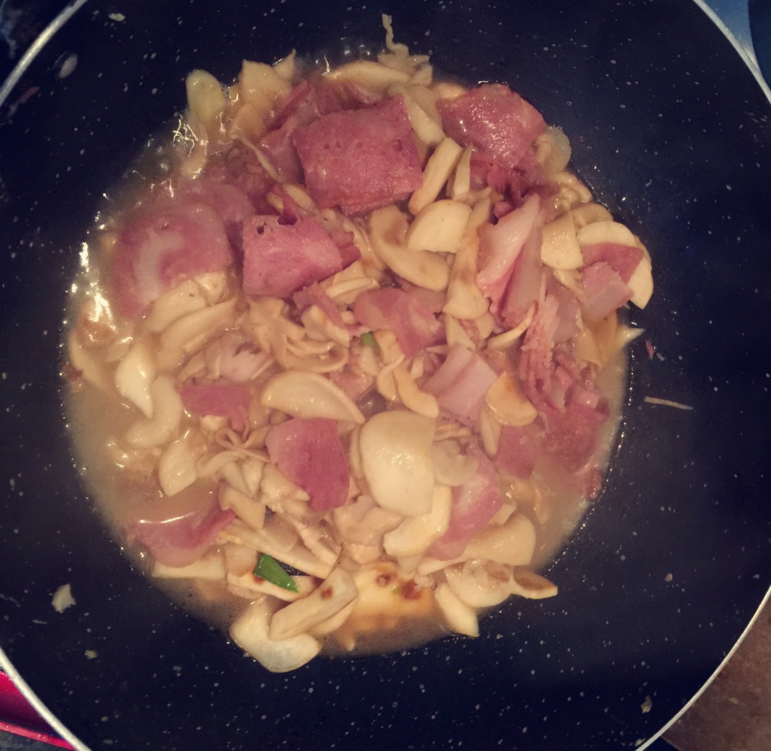 黑椒培根杏鲍菇