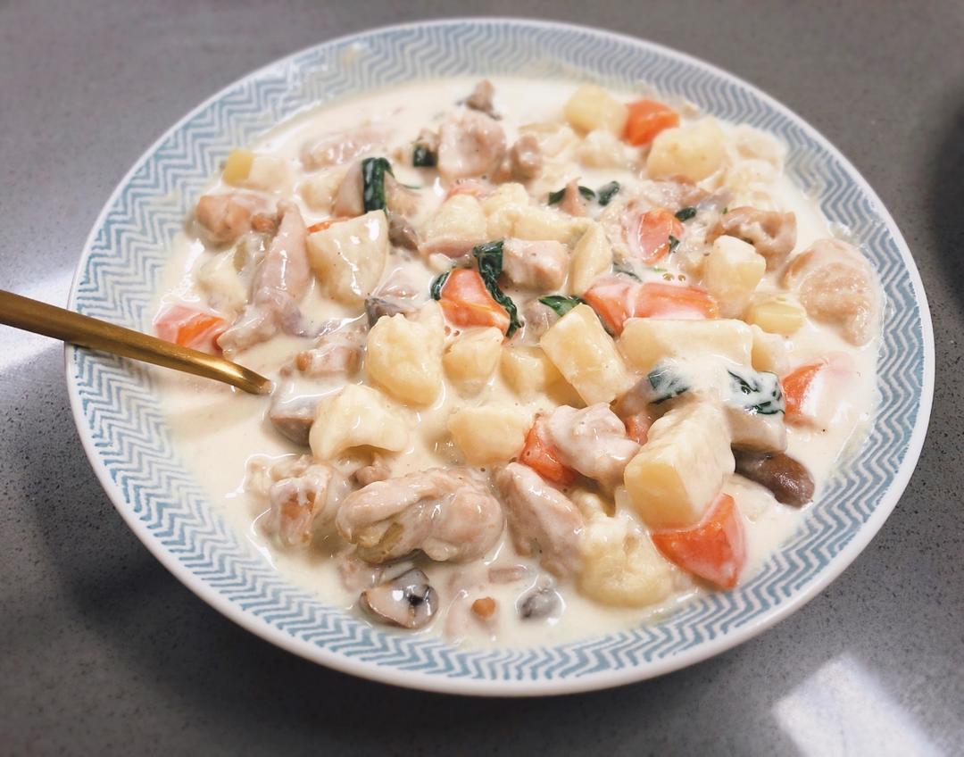 奶油炖菜