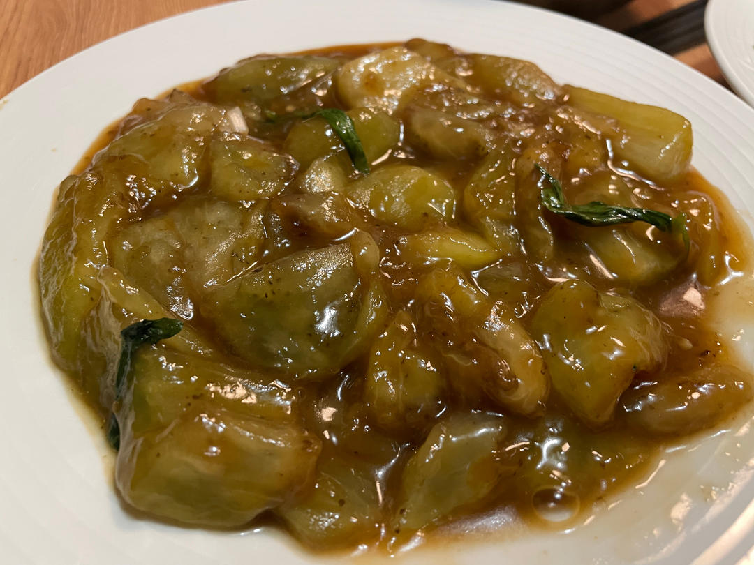 复刻米其林一星餐厅的九层塔冰川糯茄