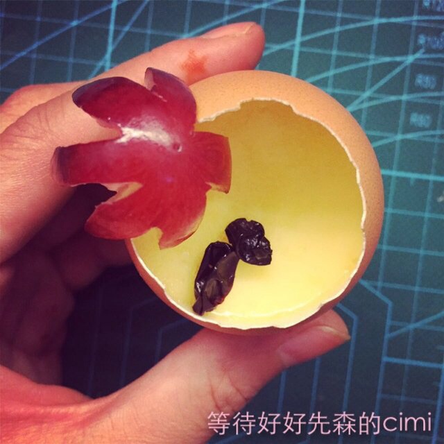鸡蛋壳布丁