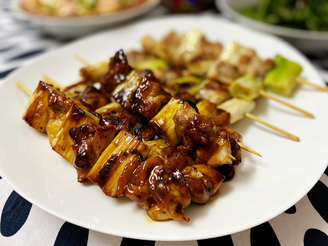 日剧里居酒屋必点菜，在家里做超级简单~和风鸡肉串