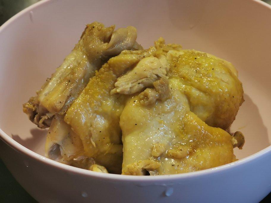 电饭煲盐焗鸡
