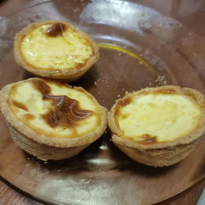 【视频食谱】不用开酥的曲奇蛋挞