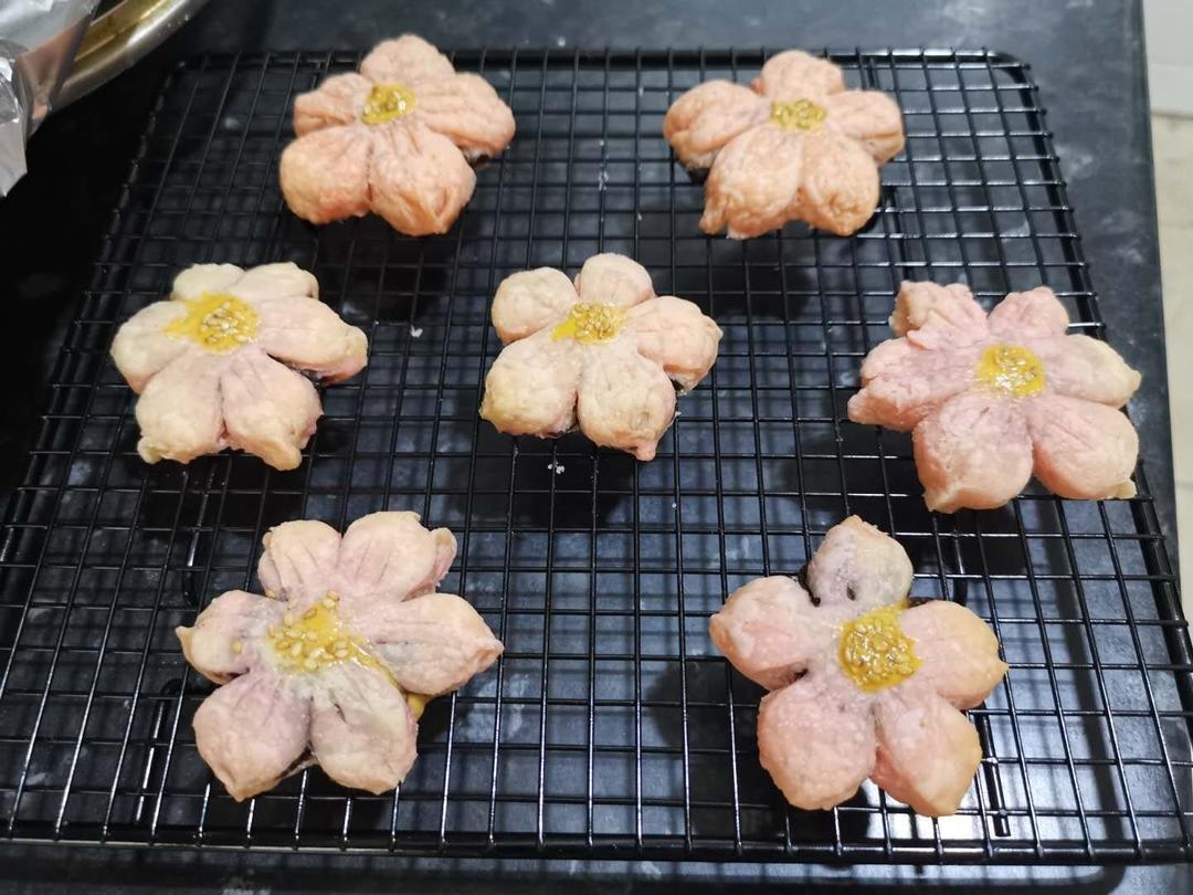 桃花酥🌸（超简单方子，一次成功）