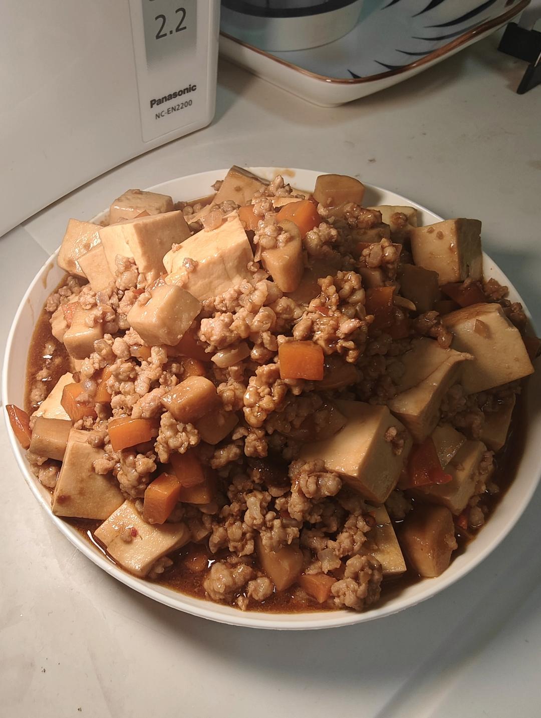 贼下饭的肉末豆腐