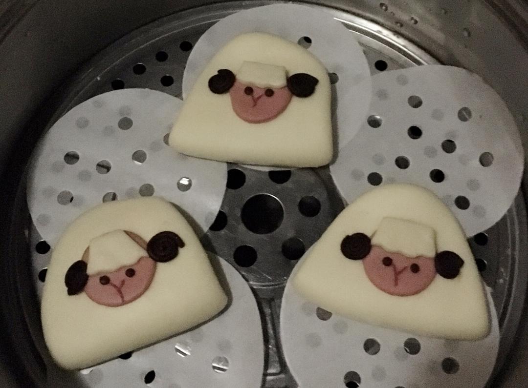小羊馒头夹饼