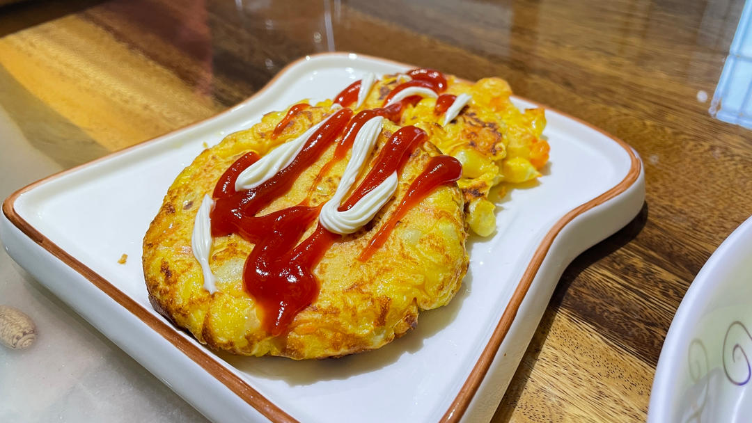 奶酪玉米饼【宝宝辅食】