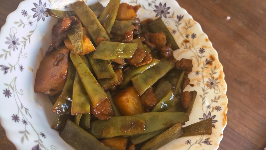 焖扁豆