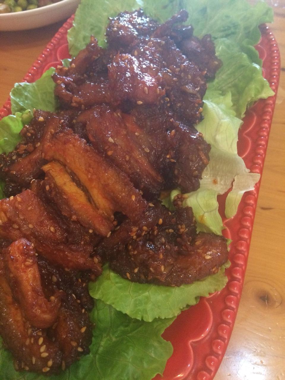 韩式烤五花肉