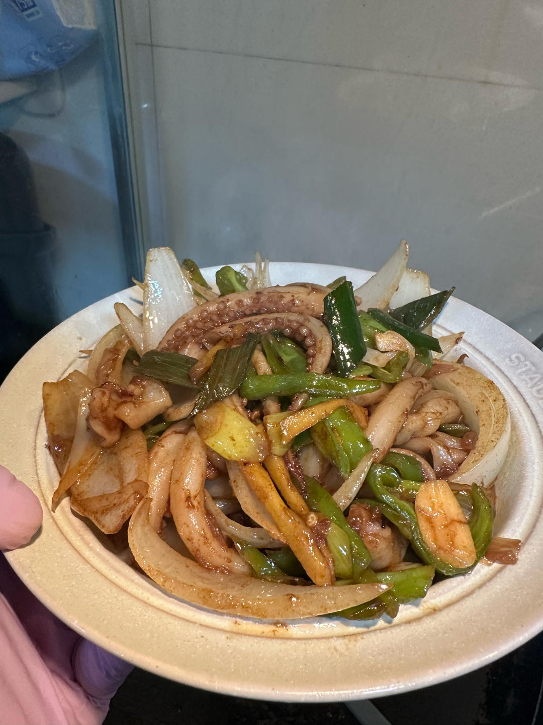 爆炒鱿鱼须，加上这一步，可以与铁板鱿鱼媲美