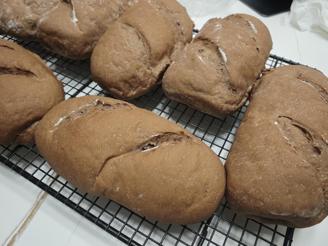 黑巧蓝莓软欧包，这个搭配有多好吃我就不多说了吧？