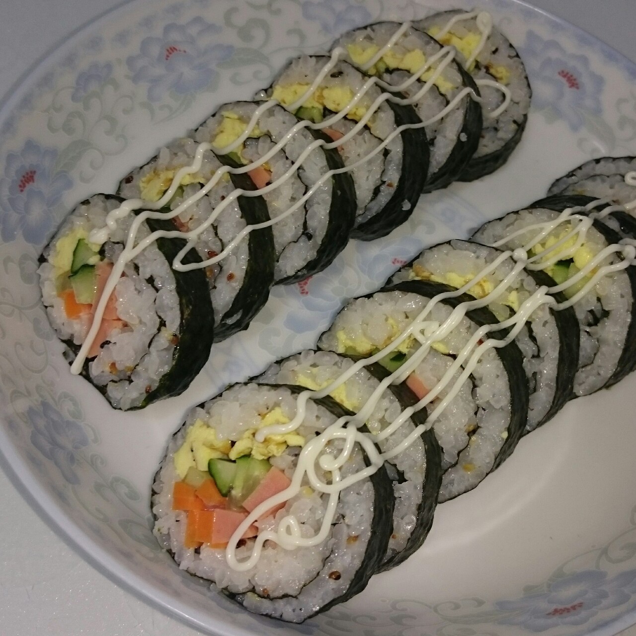 紫菜包饭（芝麻盐版）