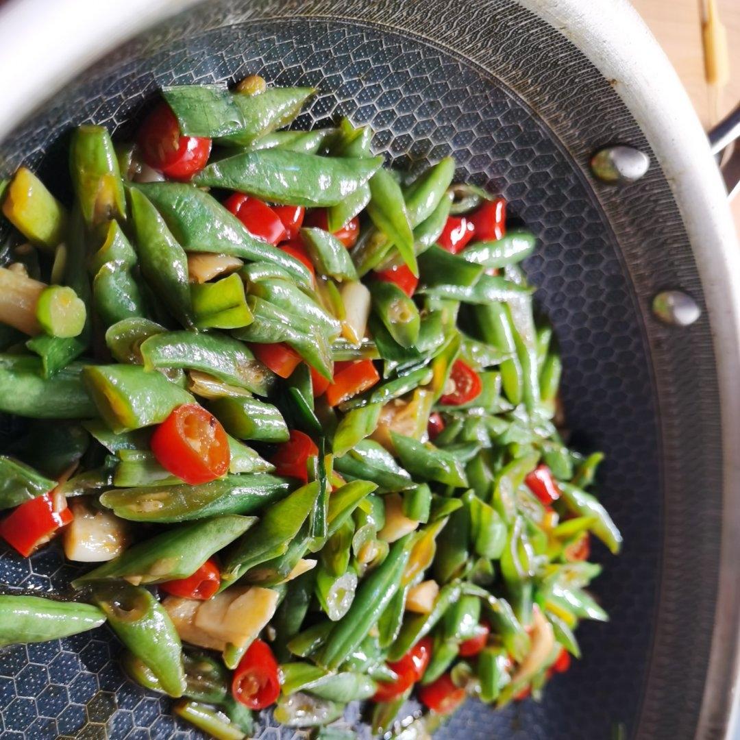 素炒四季豆(素菜)