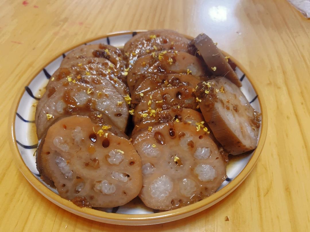 堂妈教你做桂花糯米藕