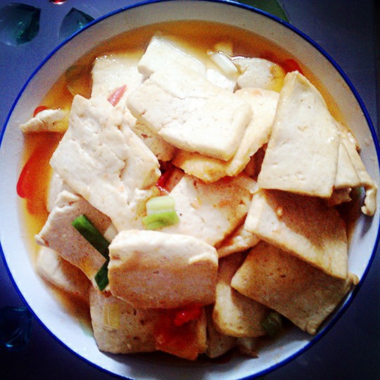 番茄豆腐
