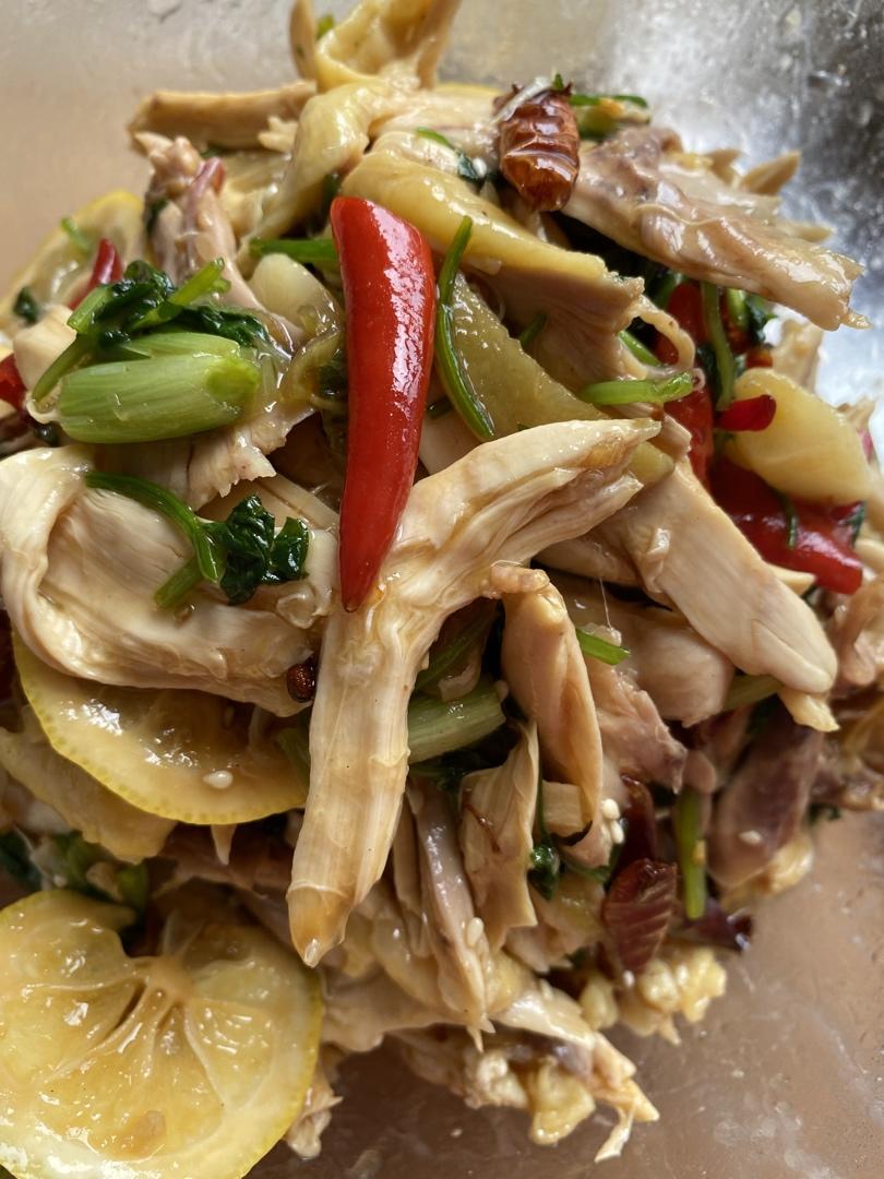 家庭版的手撕鸡