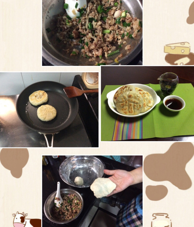 梅干菜猪肉烧饼