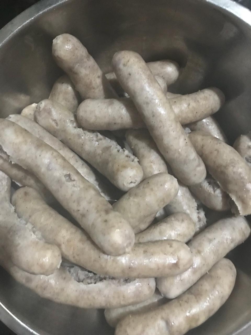 自制脆皮小香肠