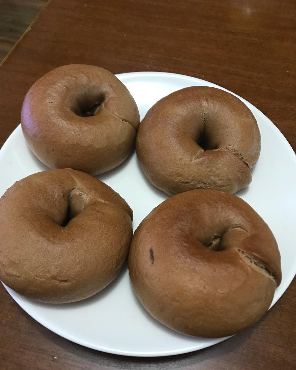 苦甜黑巧贝果