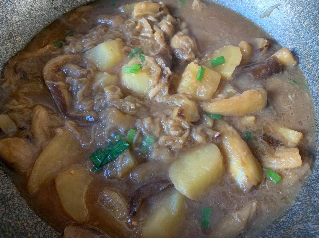 土豆炖茄子