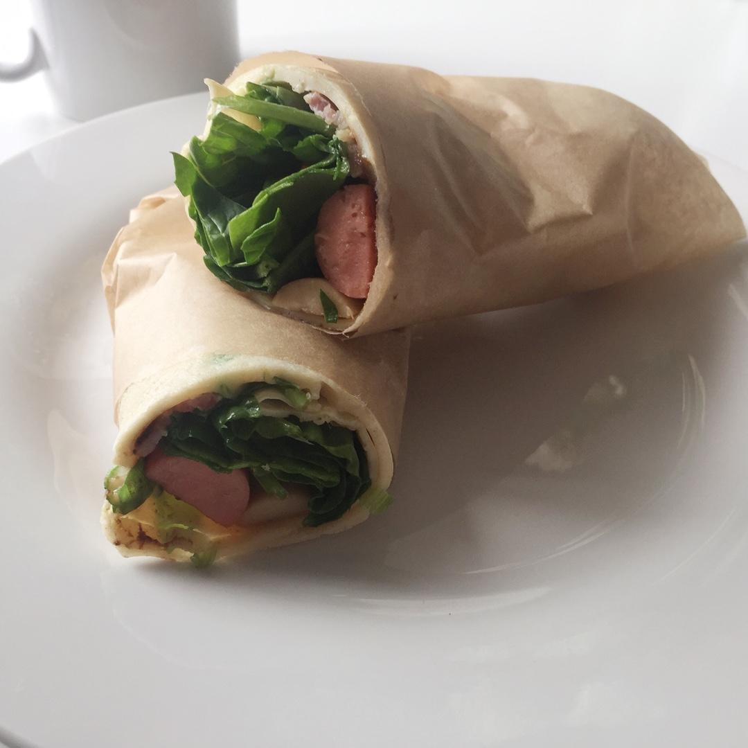 【鸡蛋卷饼】