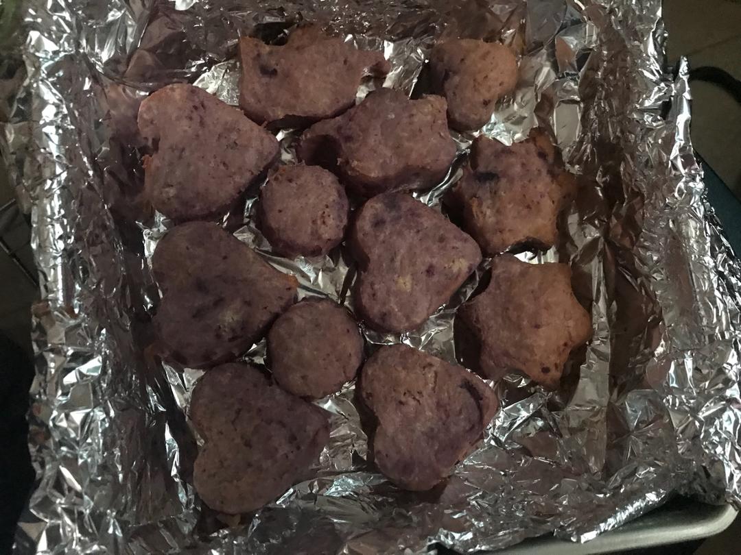 狗狗紫薯高钙小饼干
