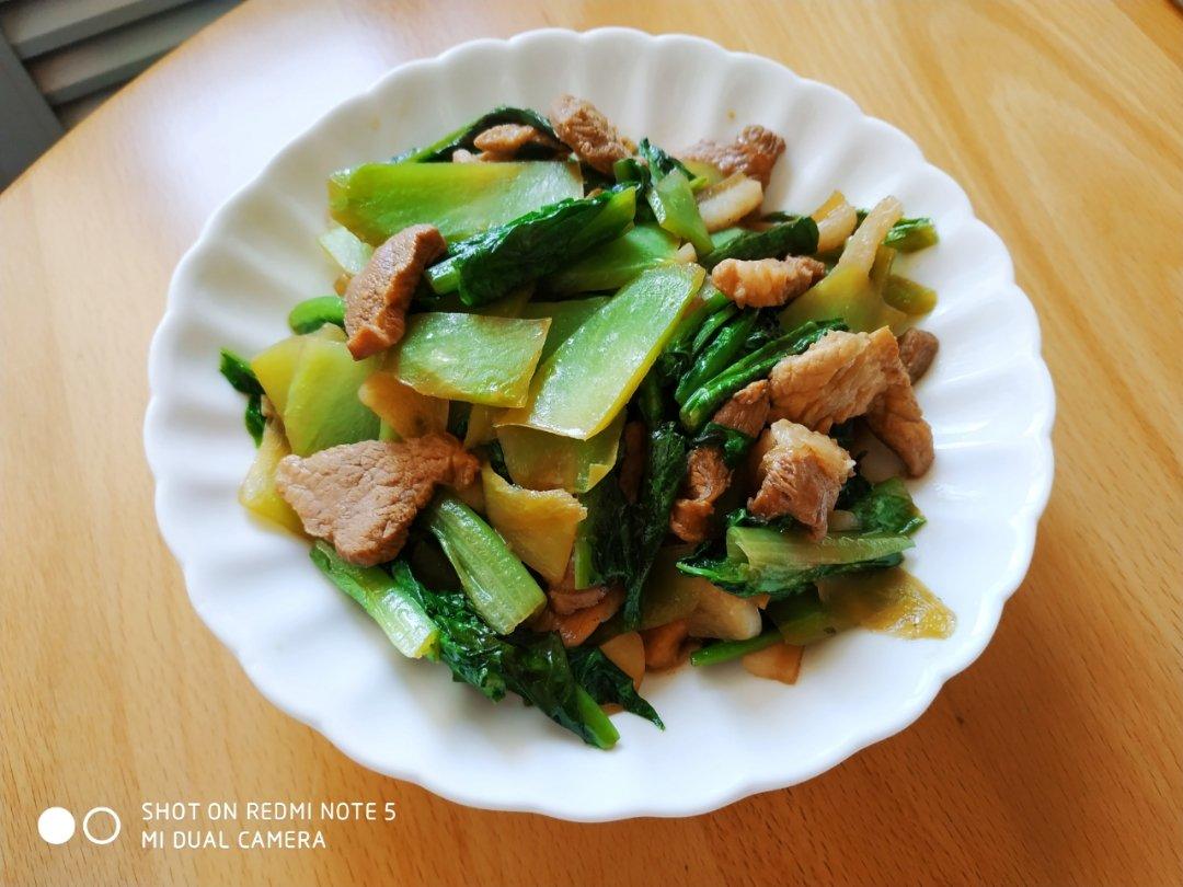 莴笋炒肉