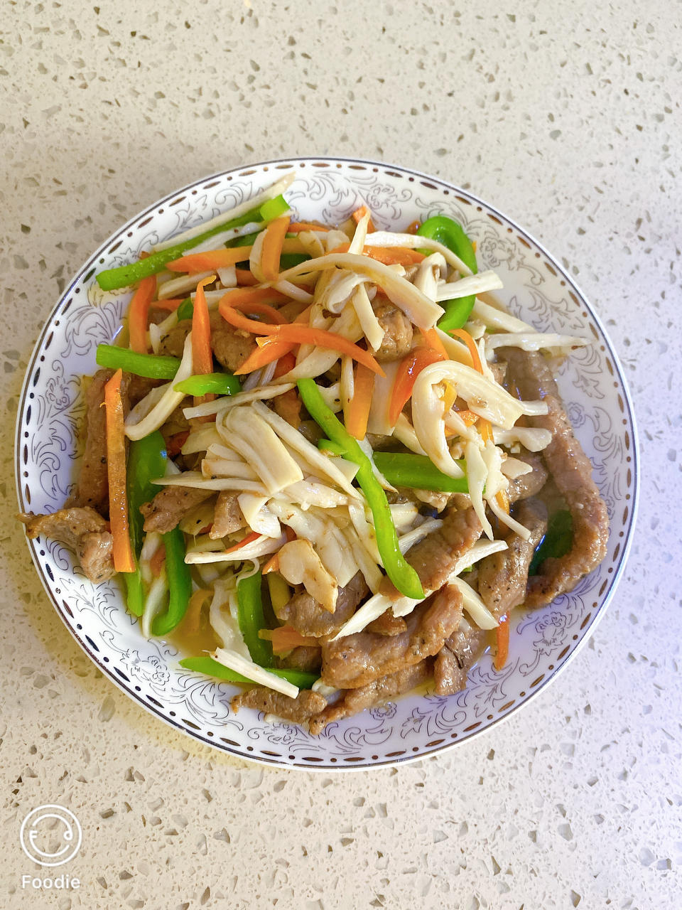 杏鲍菇炒牛柳