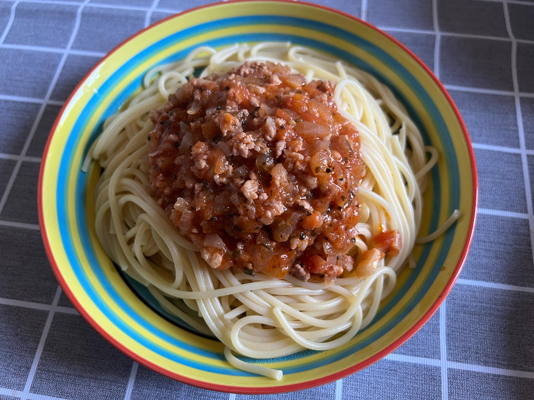番茄肉酱意大利面-家常版