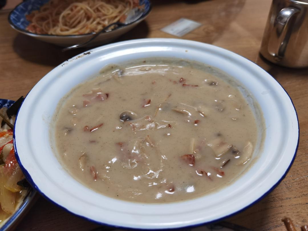 奶油蘑菇汤（完美比例版）