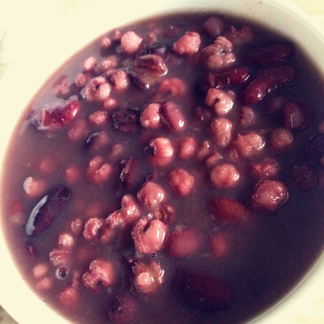 红豆薏米糖水