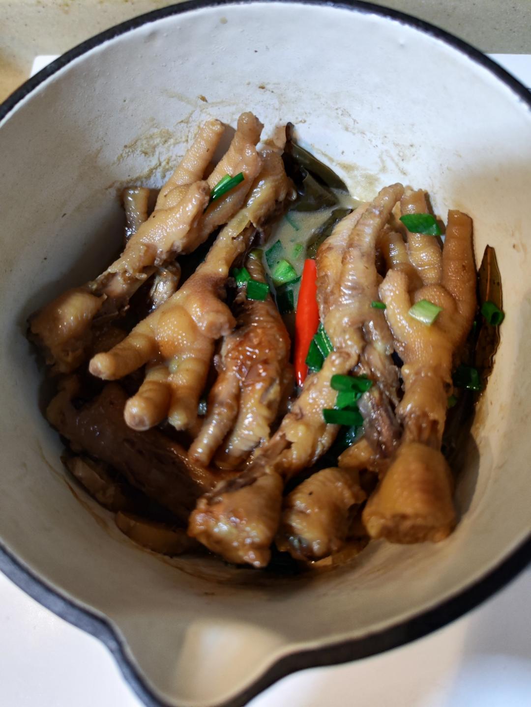 特色鸡爪饭店都吃不到的超级美味😆😆