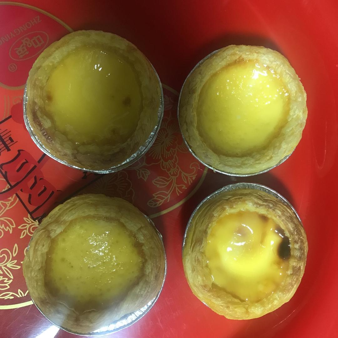 不加淡奶油蛋挞