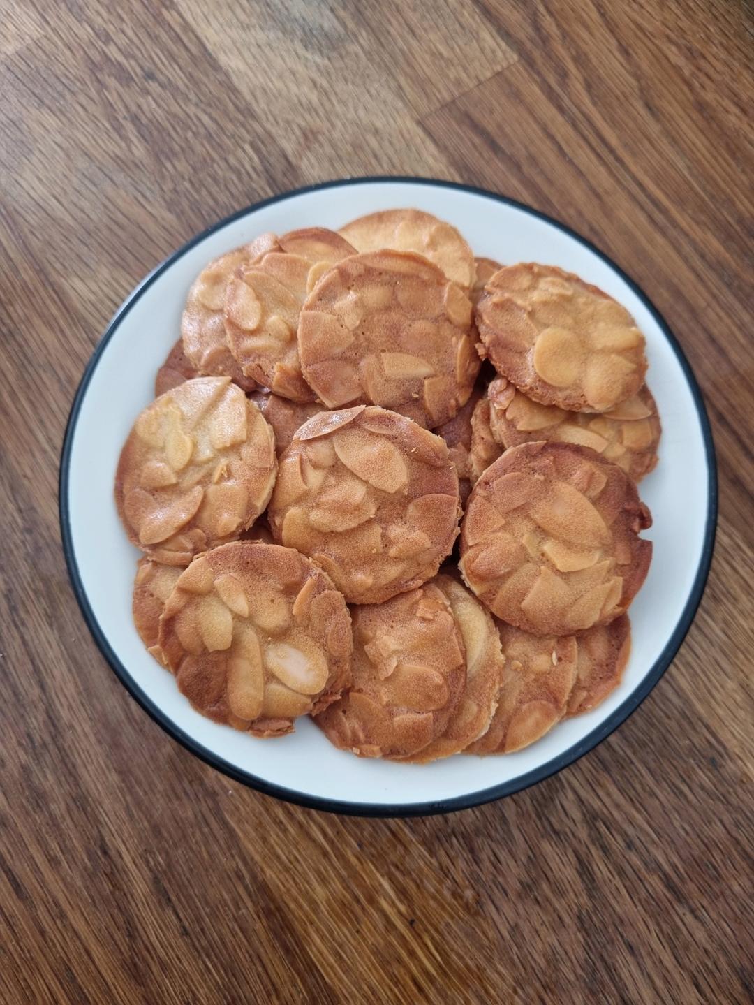 消灭蛋白好帮手：杏仁瓦片