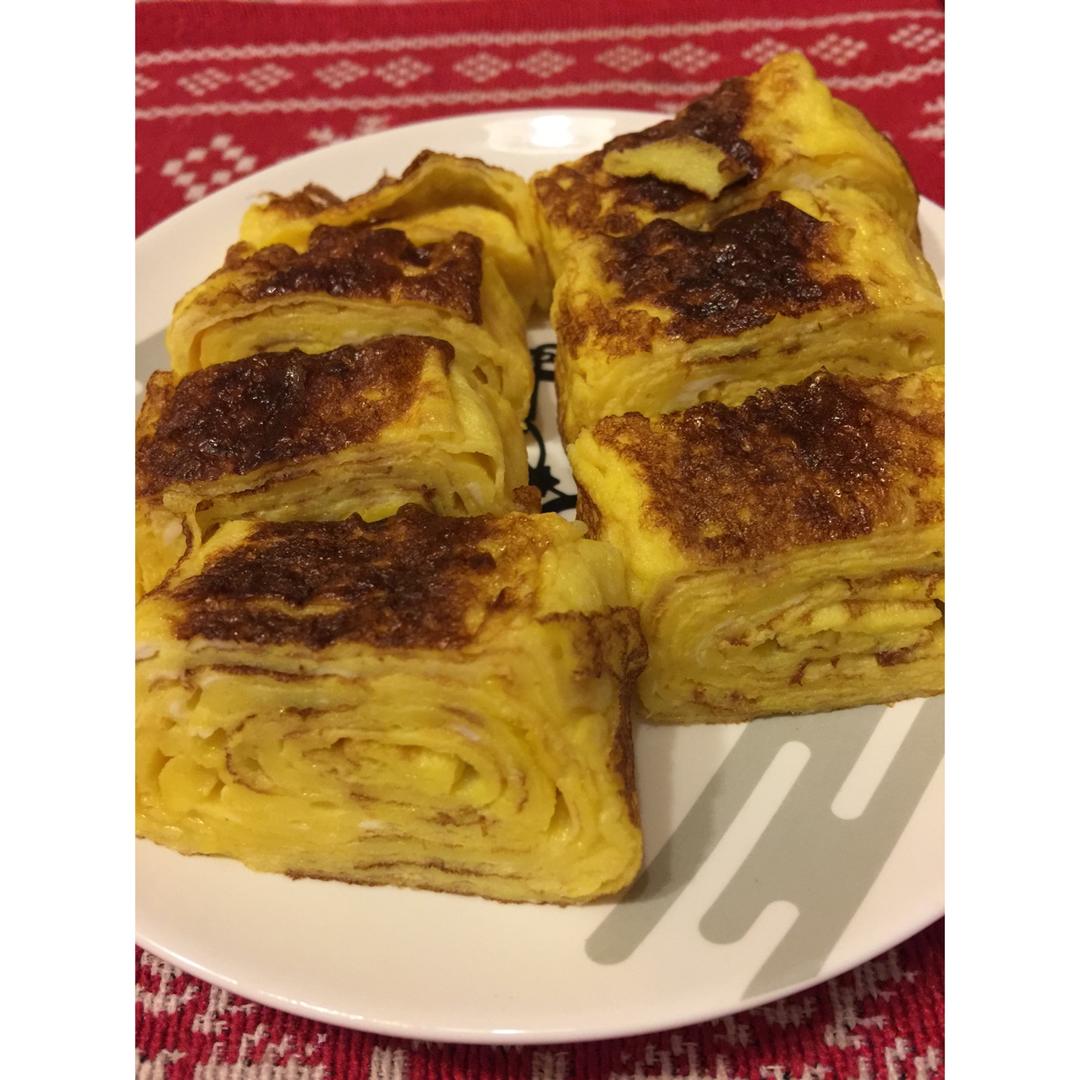 日式和风厚蛋烧玉子烧