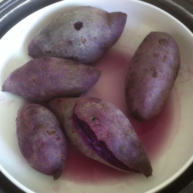 蒸紫薯