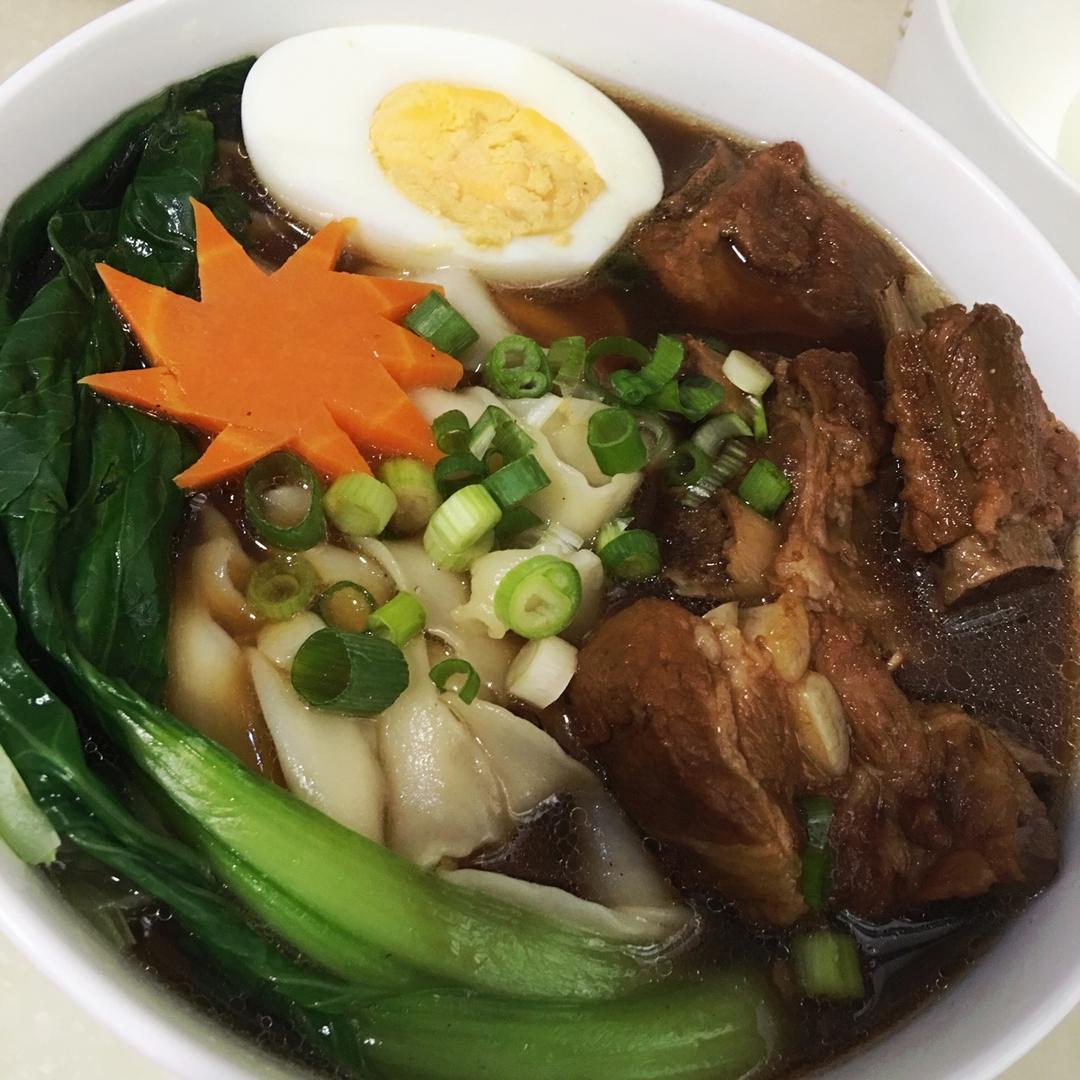 【红烧牛肉面】