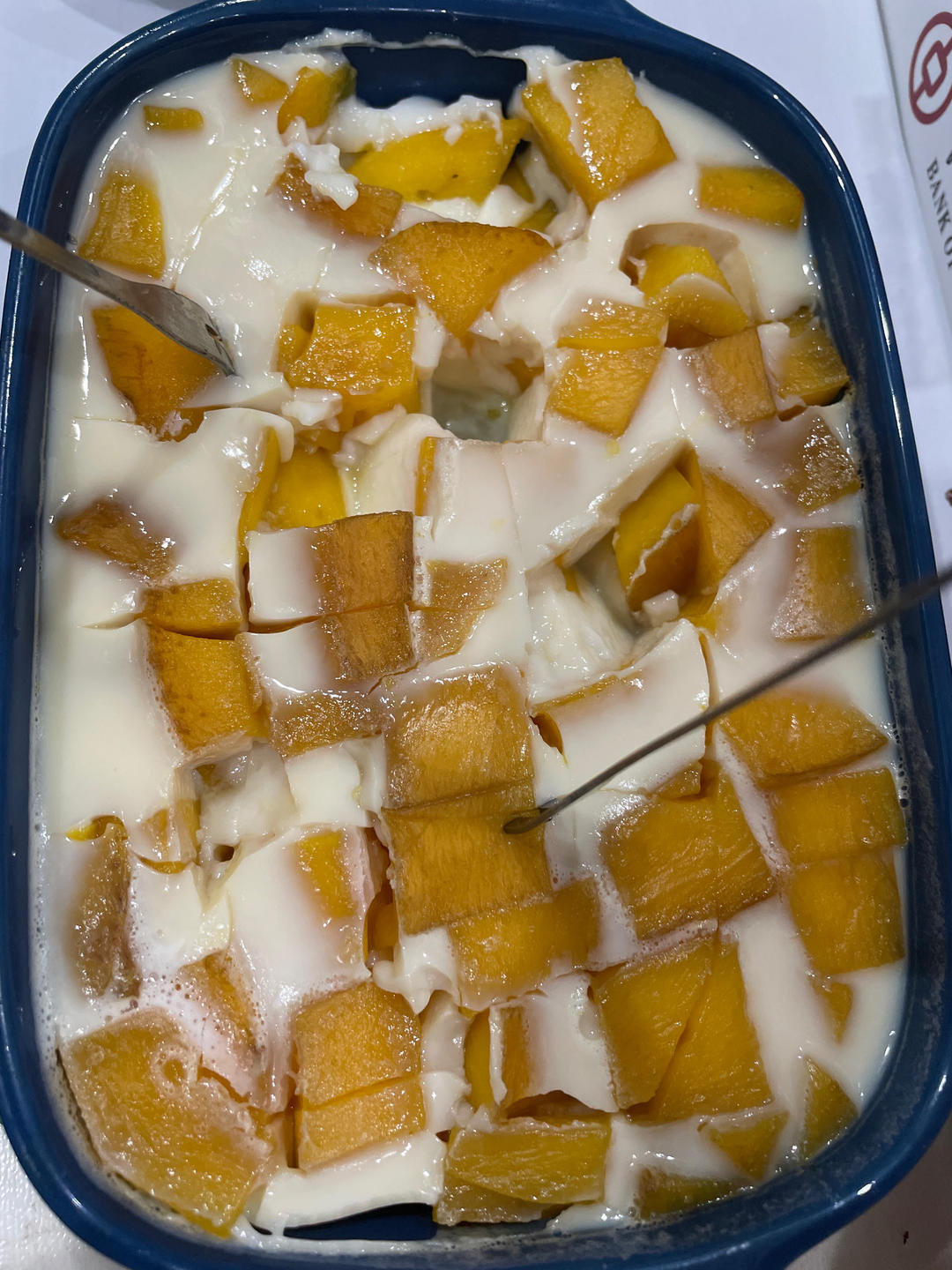 芒果牛奶布丁
