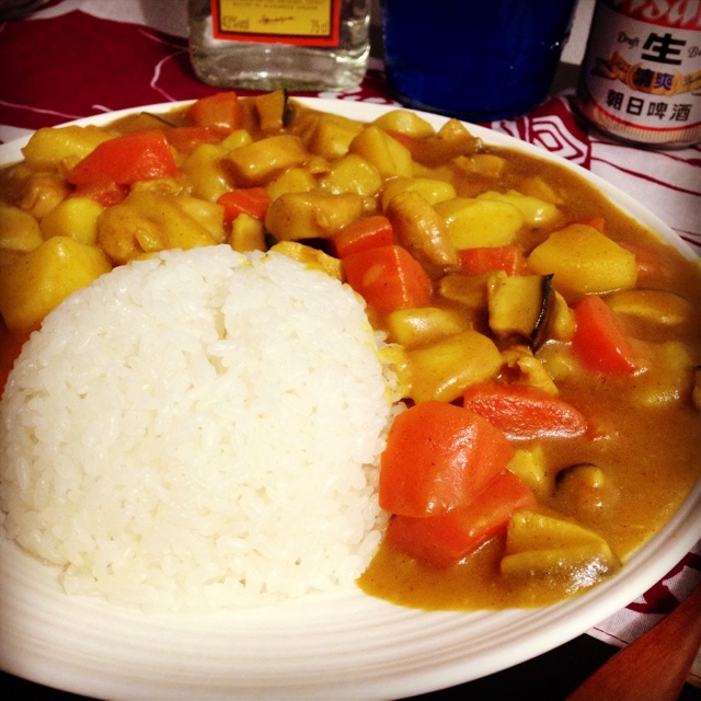 咖喱鸡肉饭