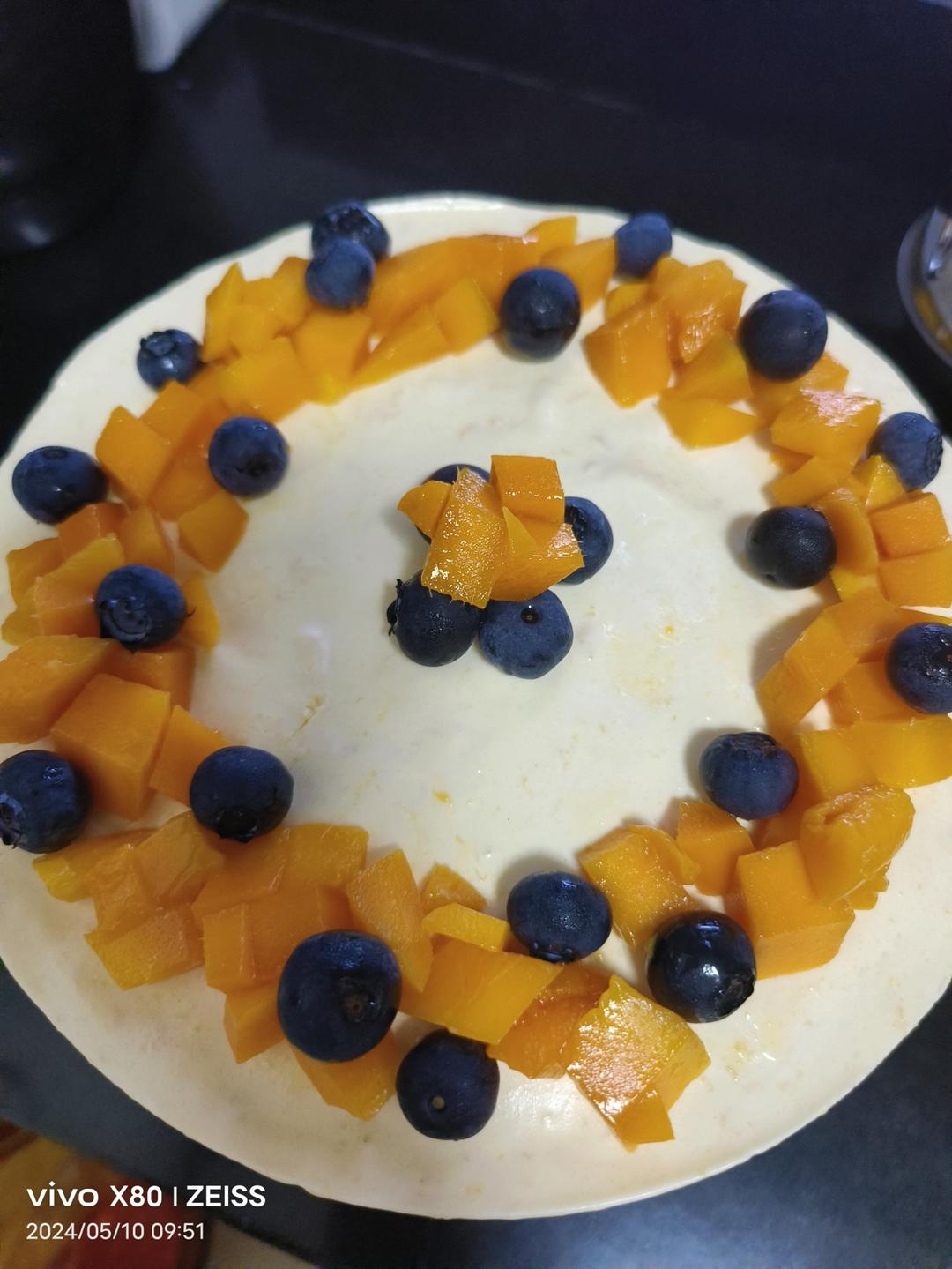 芒果慕斯蛋糕8寸