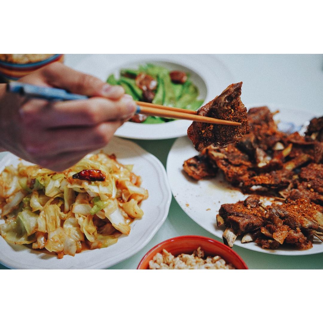 孜然烤羊排
