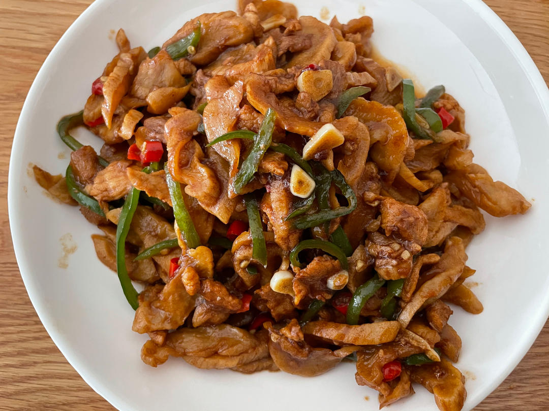 萝卜干炒肉