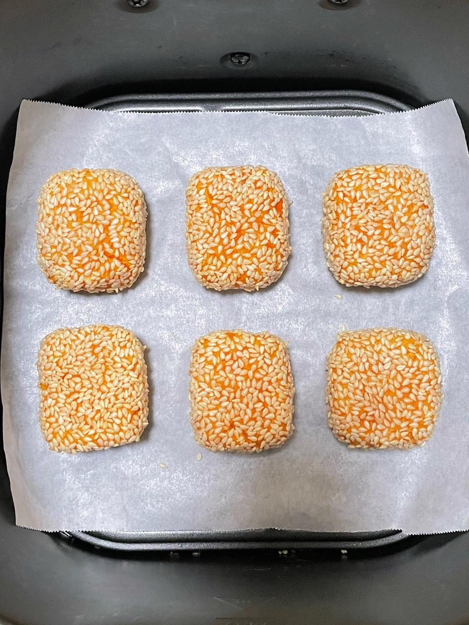 空气炸锅版奶香红薯小方