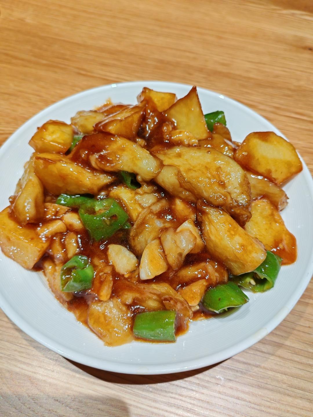 超级下饭的地三鲜