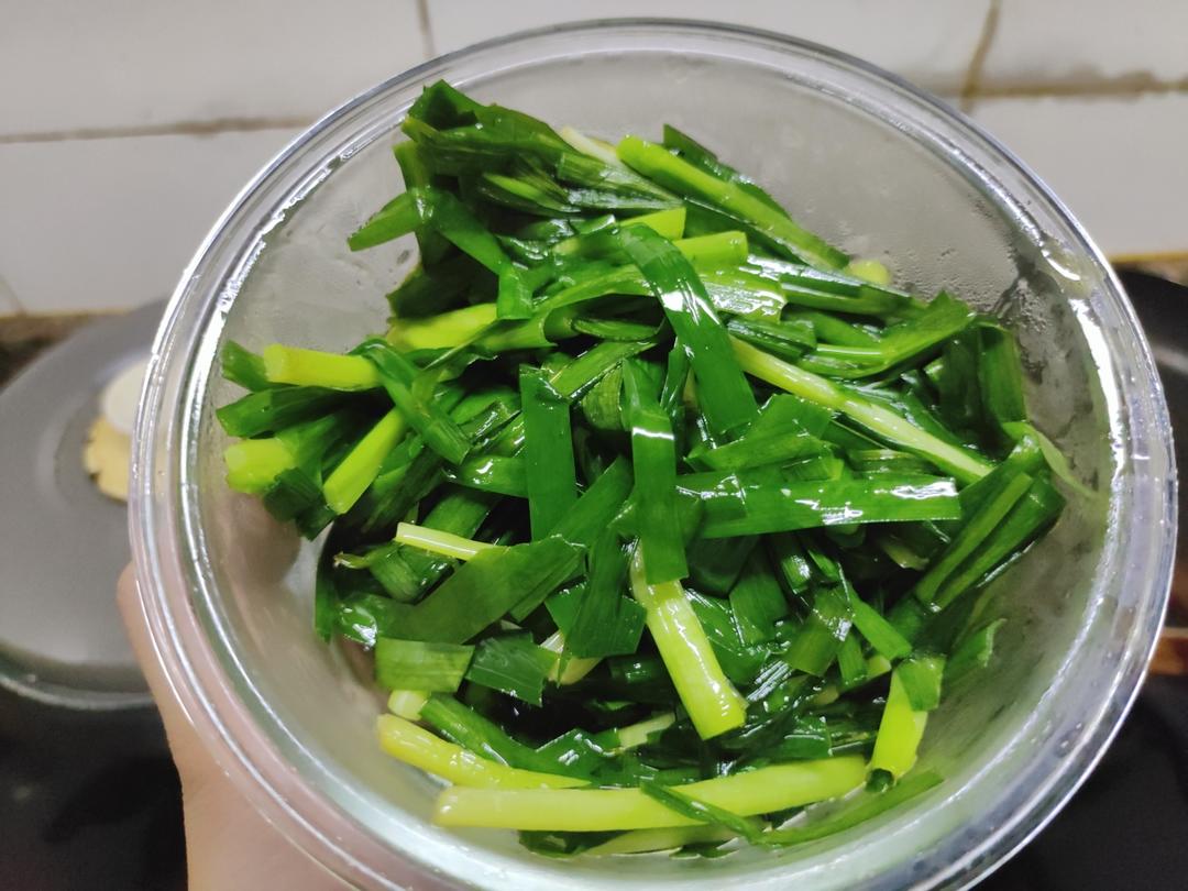 清炒韭菜（宅家防疫营养菜）