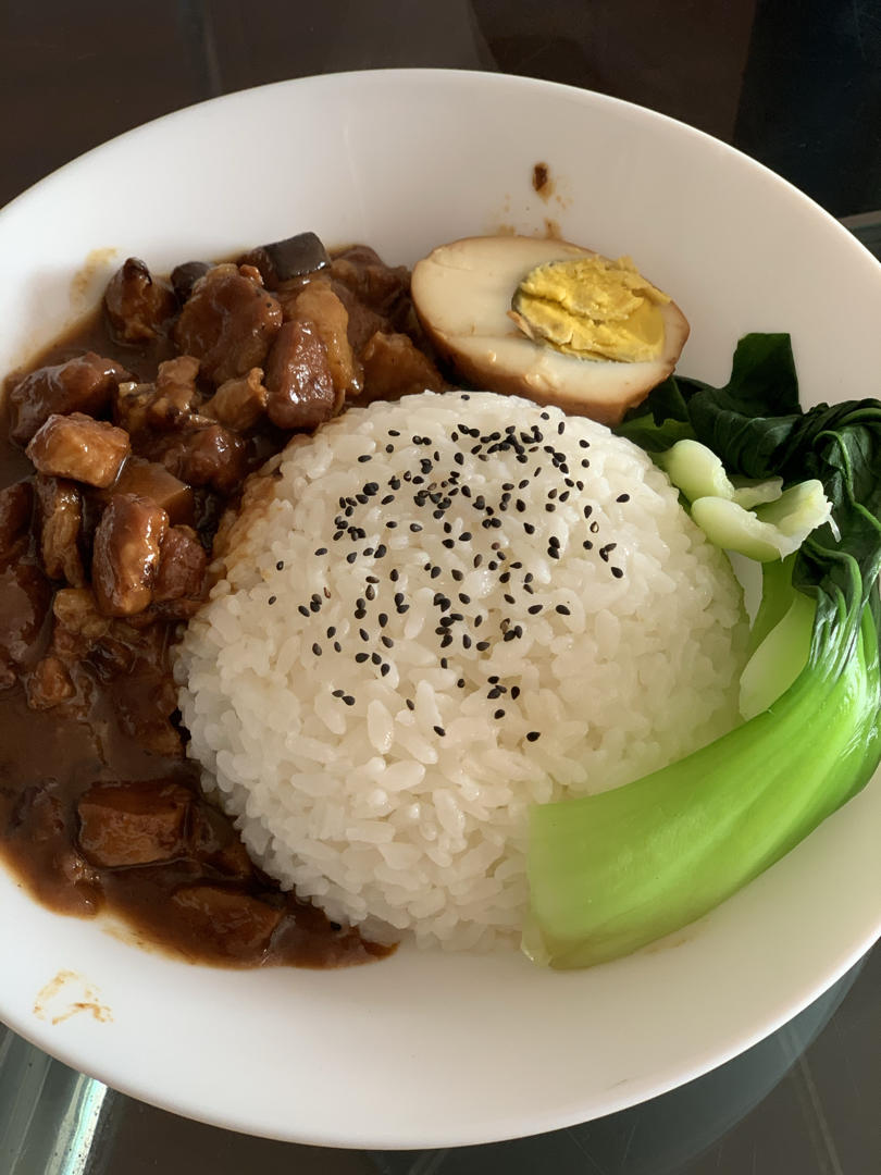台式卤肉饭~
