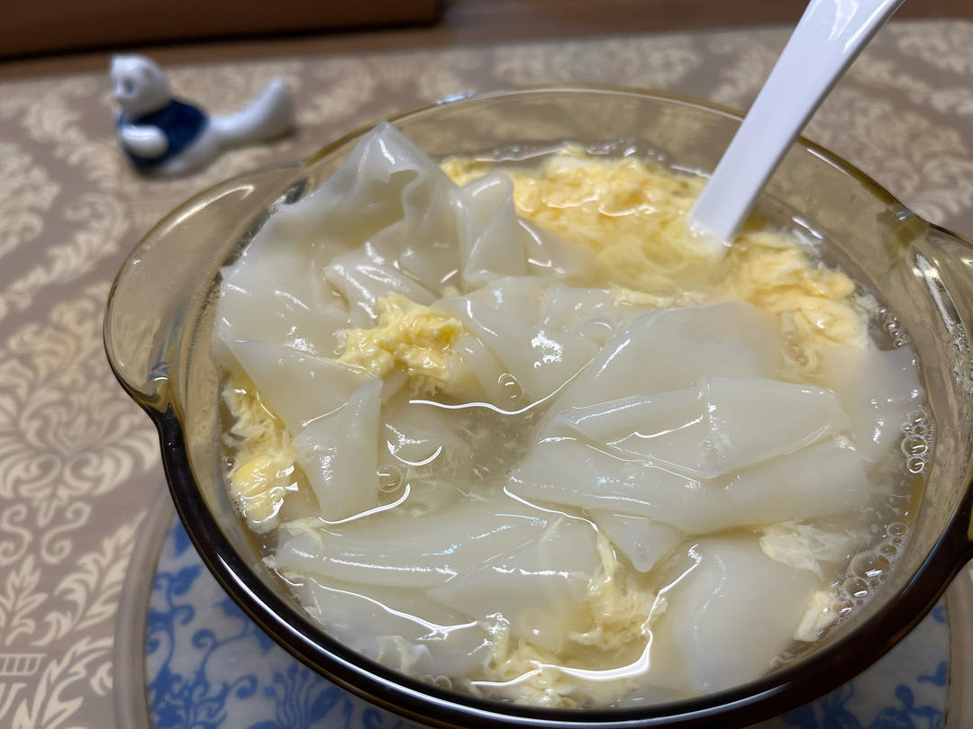 经典老广糖水－馄饨皮支竹蛋花汤水