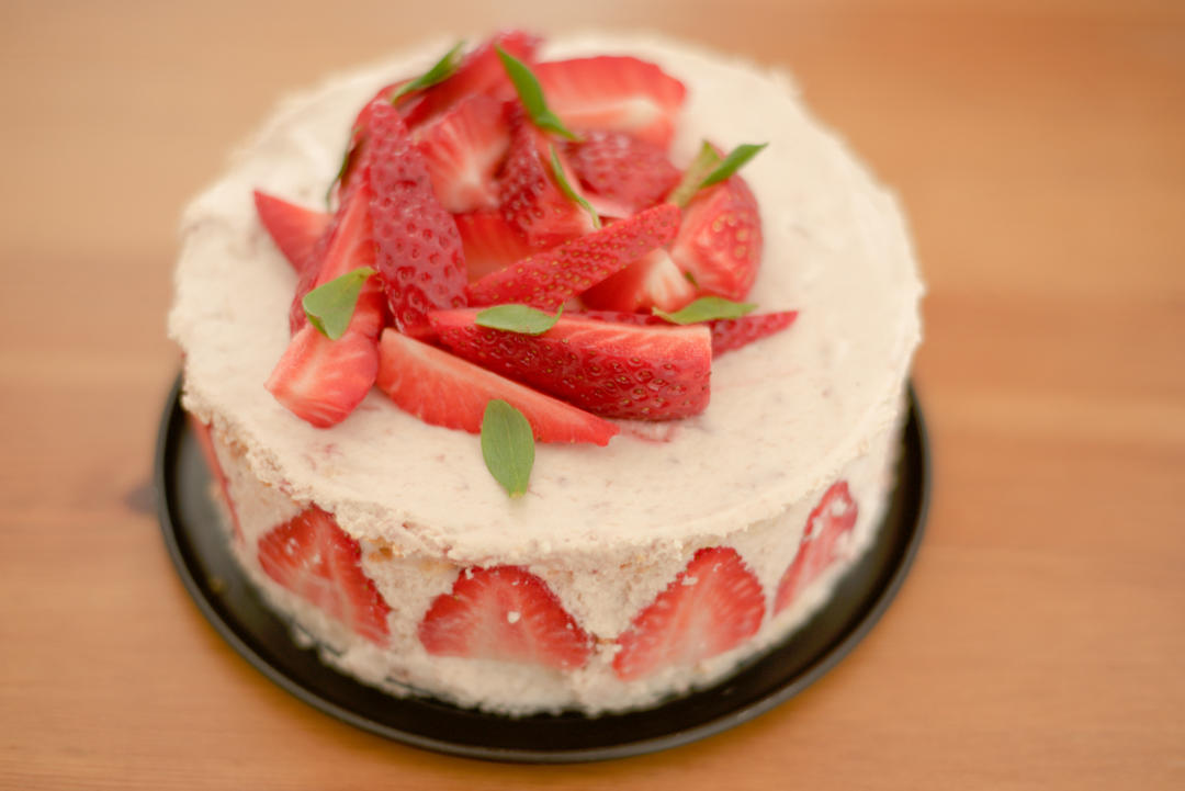 草莓冻芝士蛋糕